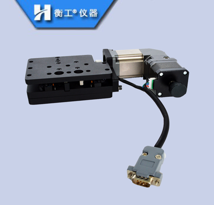 精密光學電動慢速位移臺多維電動手動組合微型實驗滑臺微調(diào)工作臺HGTA0725